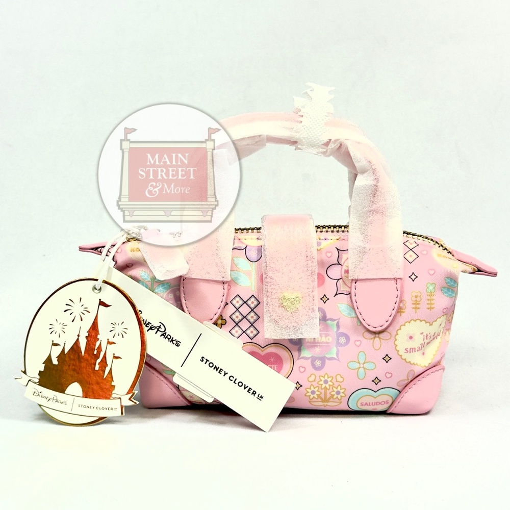 Disney Parks 2025 Stoney Clover Lane It’s A Small World Mini Crossbody Pouchette